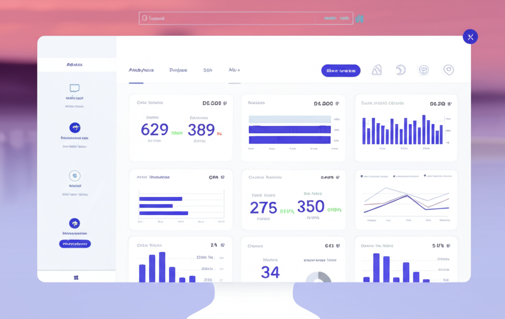 E-commerce automated inventory management dashboard showing real-time order processing and stock levels